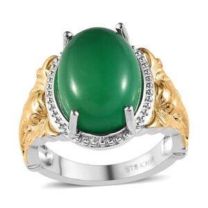 Karis, Not Worn, Malagasy Labradorite Solitaire  Ring,  . Size 7, Stamped